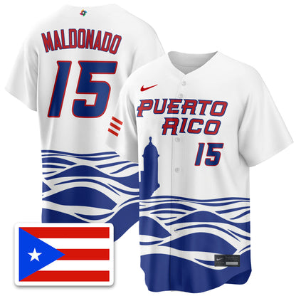 Puerto Rico Baseball 2026 World Baseball Classic Limited Jersey - Stitched