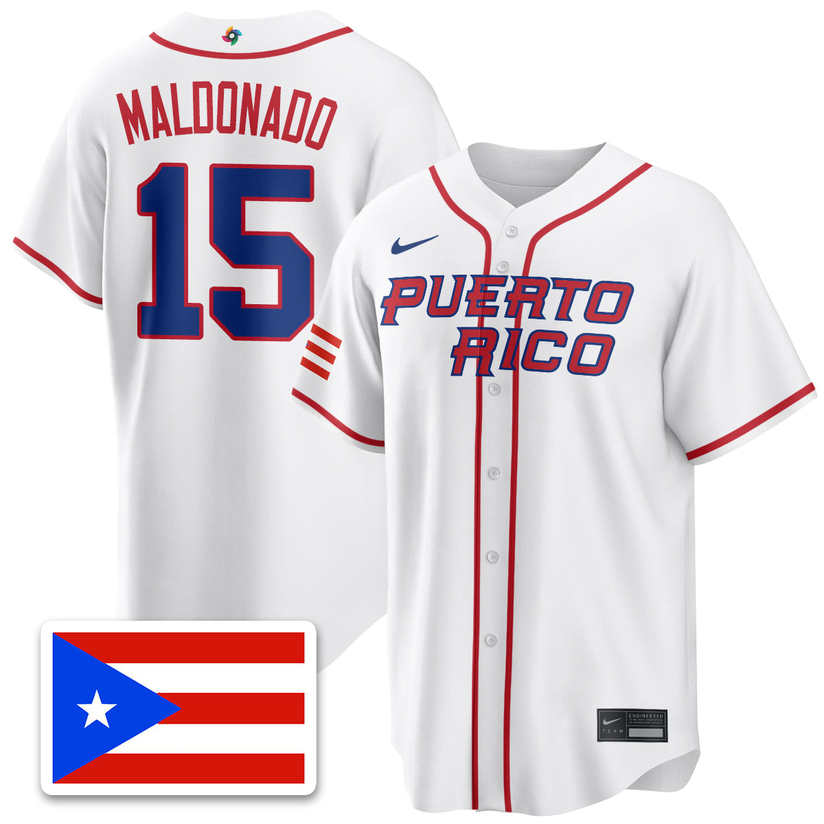 Puerto Rico Baseball 2026 World Baseball Classic Limited Jersey - Stitched