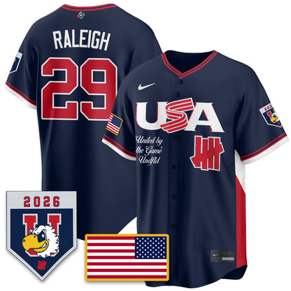 USA Baseball x Undefeated 2026 World Baseball Classic Limited Jersey - Stitched