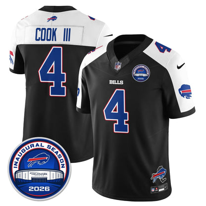 BUF 2026 Inaugural Season Patch Vapor Limited Jersey - Stitched