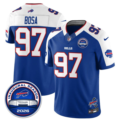 BUF 2026 Inaugural Season Patch Vapor Limited Jersey - Stitched