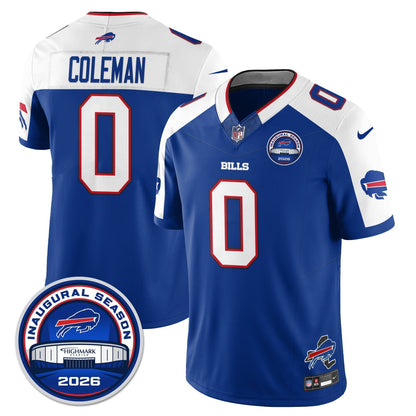 BUF 2026 Inaugural Season Patch Vapor Limited Jersey - Stitched