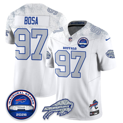BUF 2026 Inaugural Season Patch Vapor Limited Jersey - Stitched