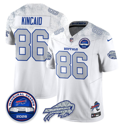 BUF 2026 Inaugural Season Patch Vapor Limited Jersey - Stitched