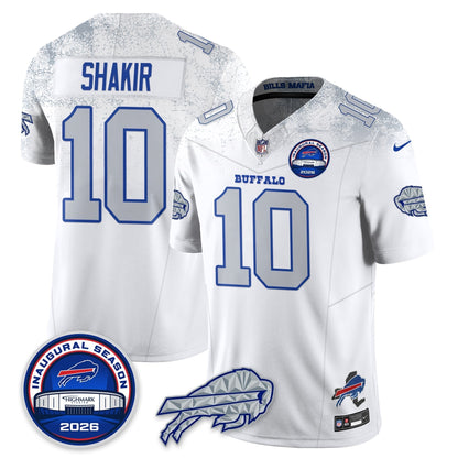 BUF 2026 Inaugural Season Patch Vapor Limited Jersey - Stitched