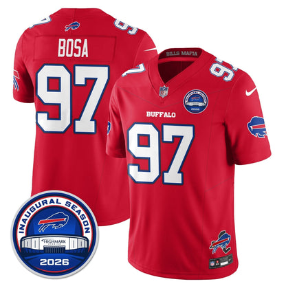 BUF 2026 Inaugural Season Patch Vapor Limited Jersey - Stitched