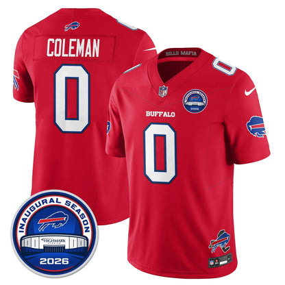 BUF 2026 Inaugural Season Patch Vapor Limited Jersey - Stitched