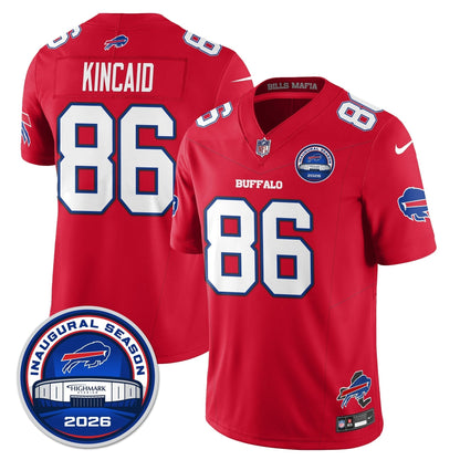 BUF 2026 Inaugural Season Patch Vapor Limited Jersey - Stitched