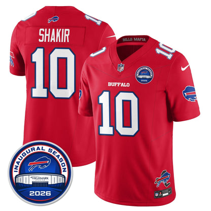 BUF 2026 Inaugural Season Patch Vapor Limited Jersey - Stitched