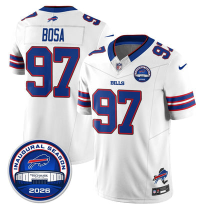BUF 2026 Inaugural Season Patch Vapor Limited Jersey - Stitched