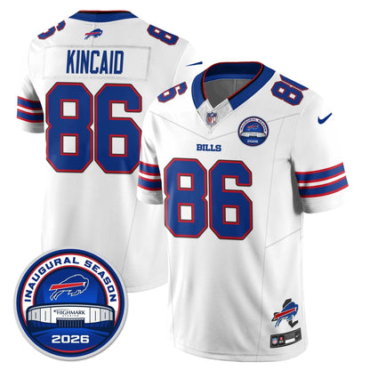 BUF 2026 Inaugural Season Patch Vapor Limited Jersey - Stitched