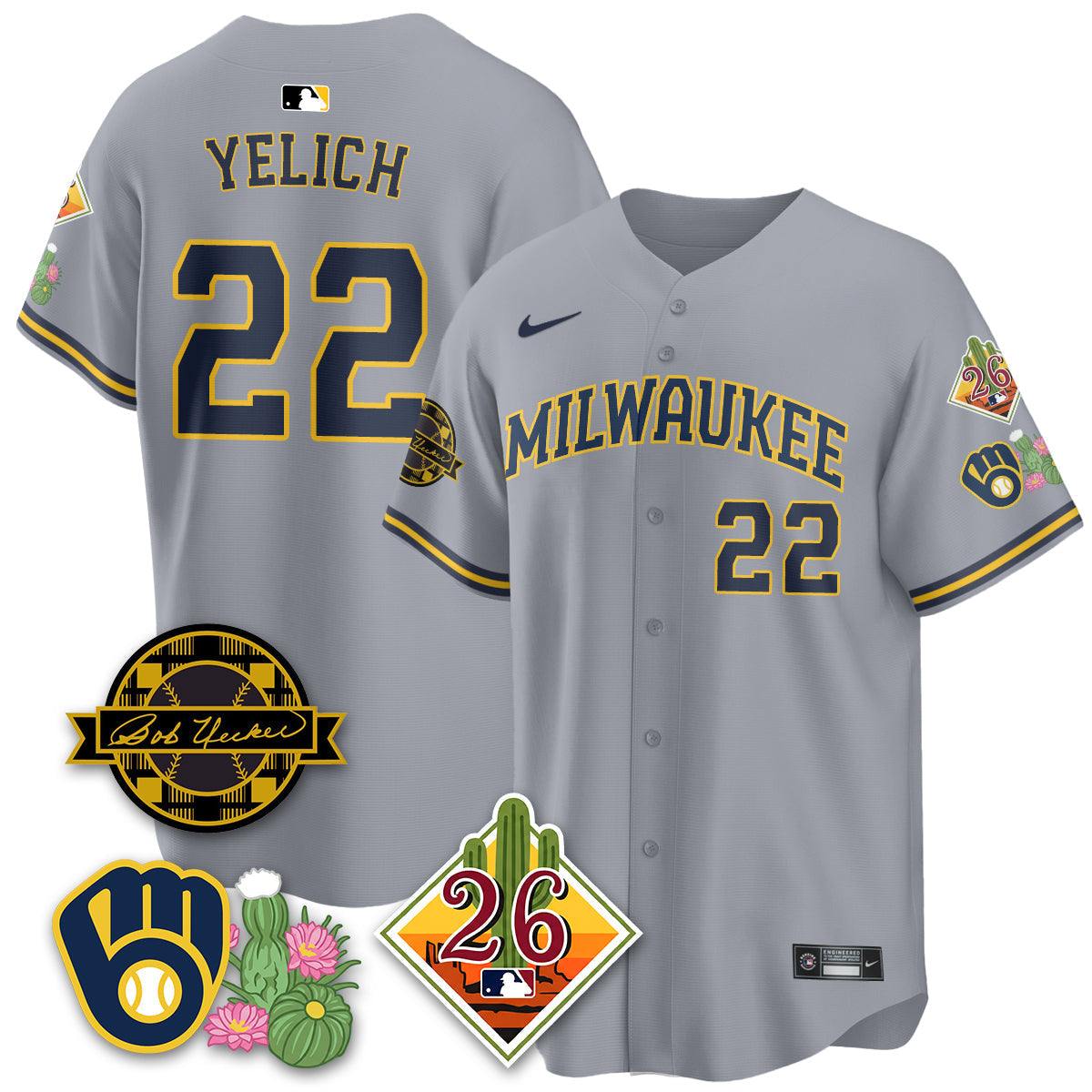 MIL 2026 Spring Training Vapor Limited Jersey - Stitched