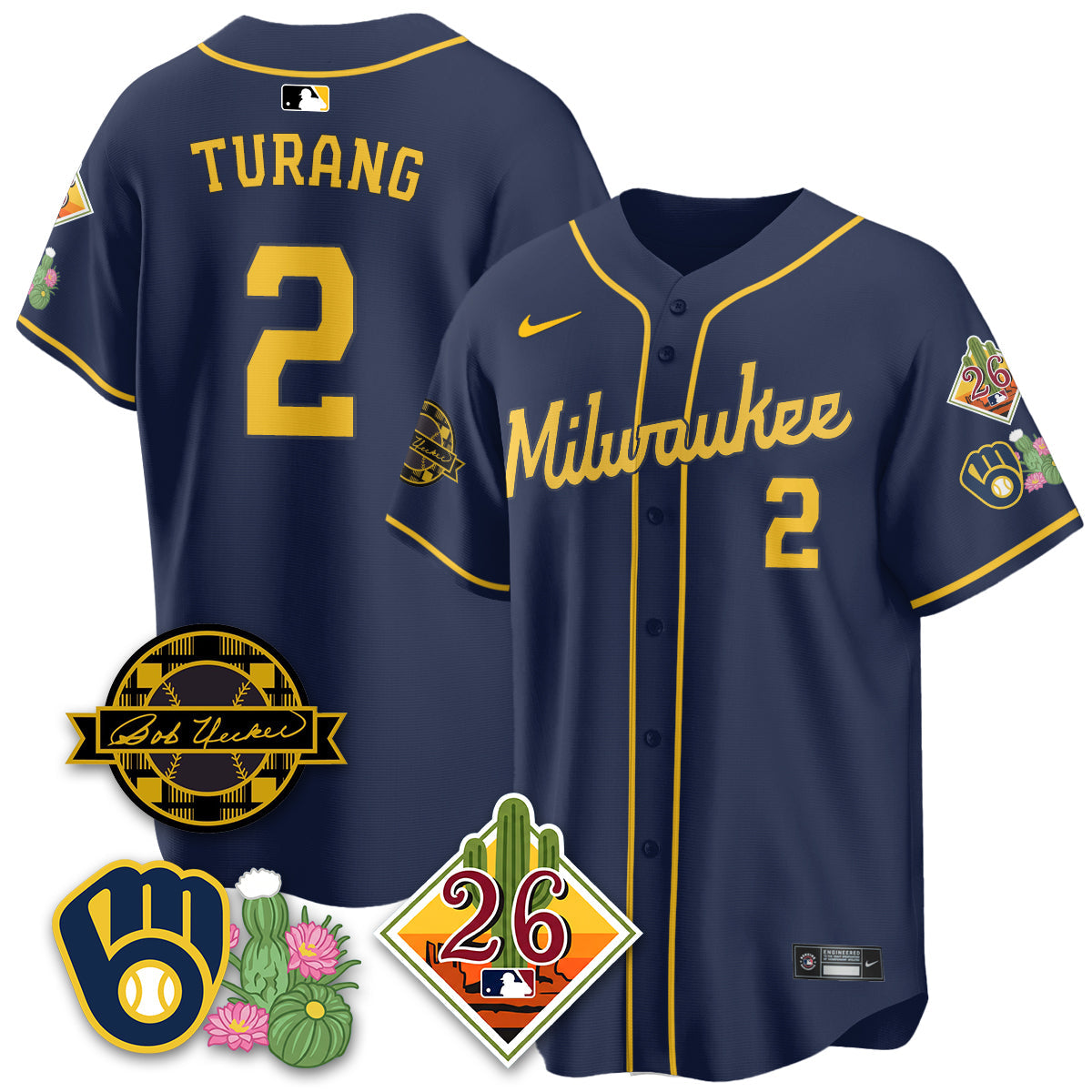MIL 2026 Spring Training Vapor Limited Jersey - Stitched
