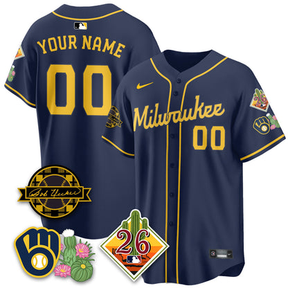 Custom MIL 2026 Spring Training Vapor Limited Jersey - Stitched