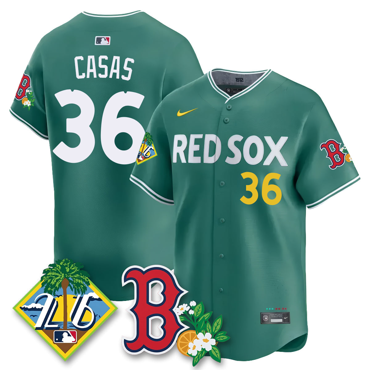 BOS 2026 Spring Training Vapor Limited Jersey - Stitched