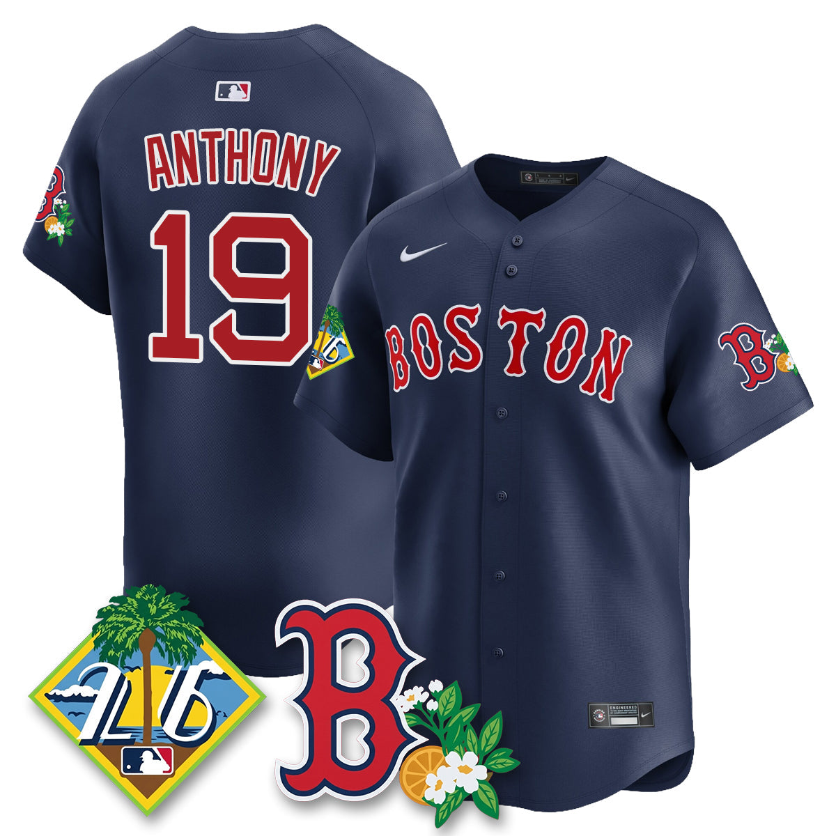 BOS 2026 Spring Training Vapor Limited Jersey - Stitched