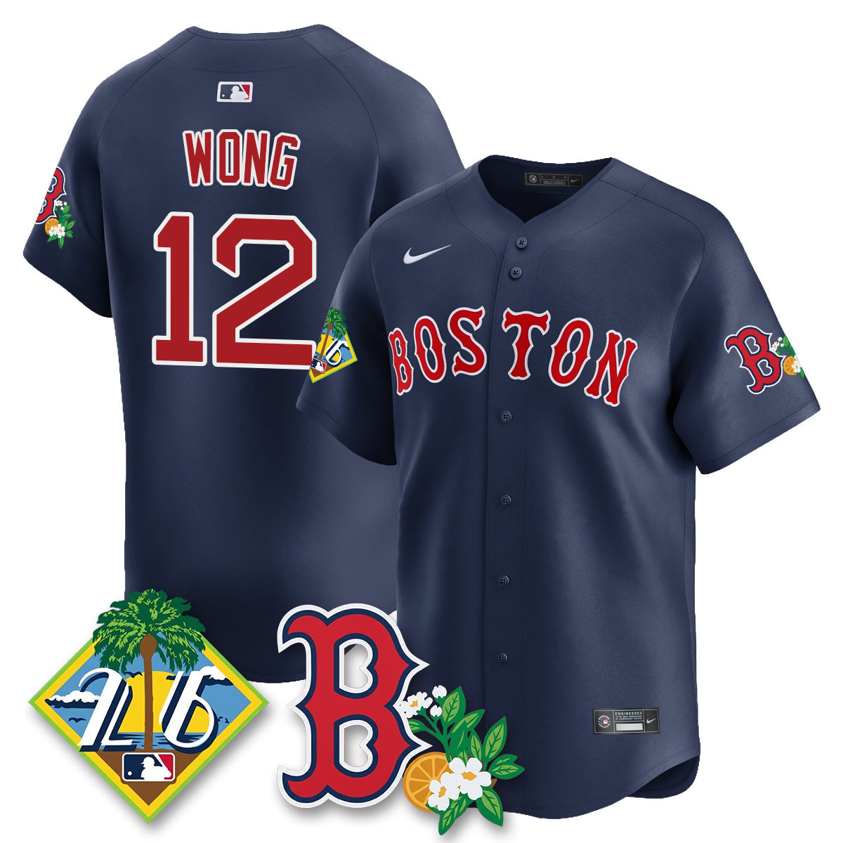 BOS 2026 Spring Training Vapor Limited Jersey - Stitched