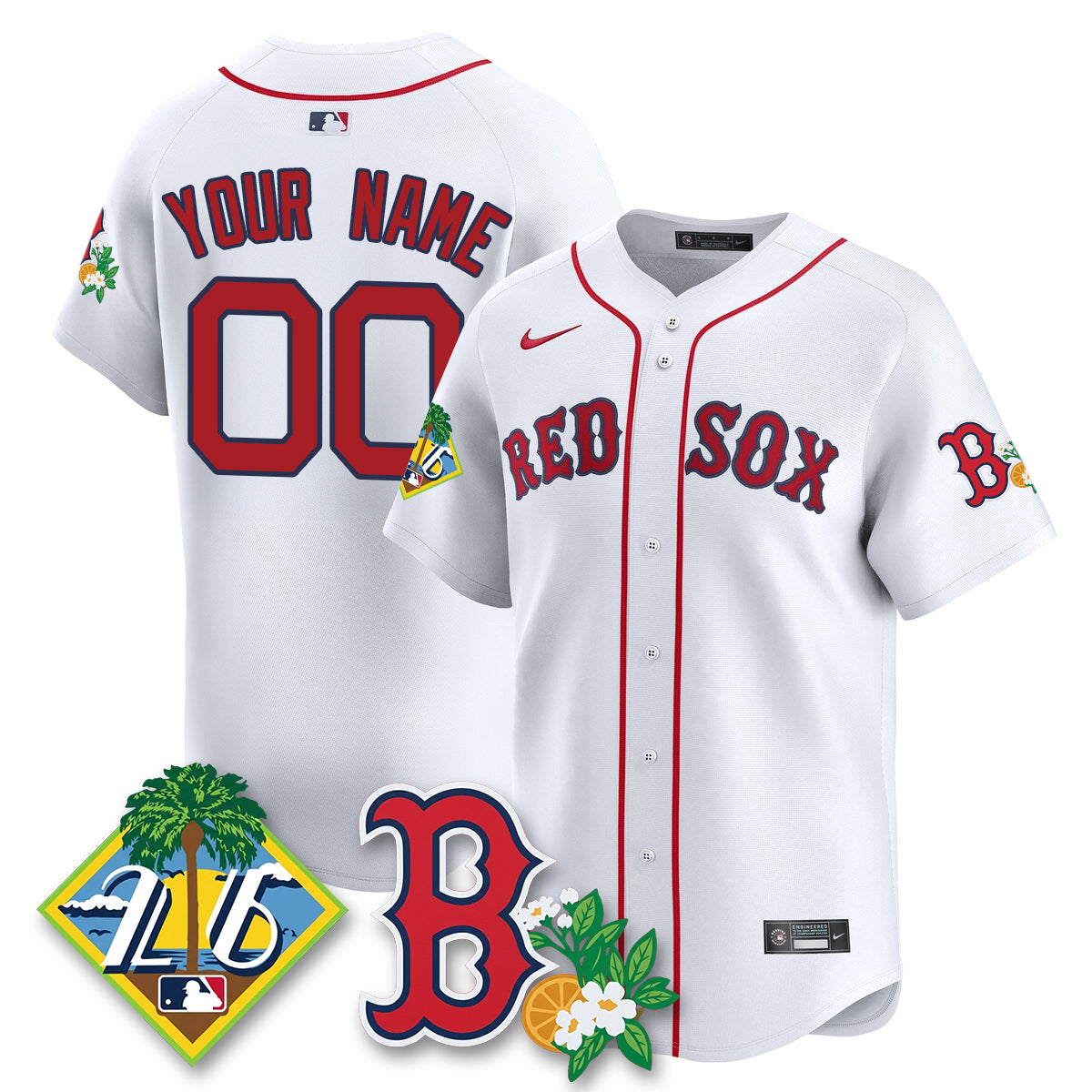 BOS 2026 Spring Training Vapor Limited Jersey - Stitched