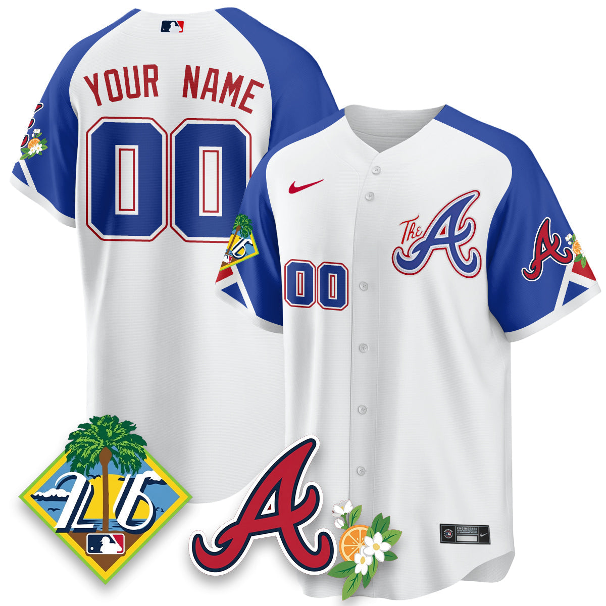 ATL 2026 Spring Training Vapor Limited Custom Jersey - Stitched