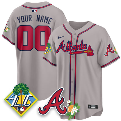ATL 2026 Spring Training Vapor Limited Custom Jersey - Stitched