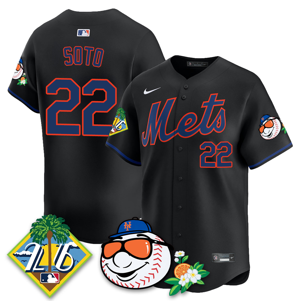 NYM 2026 Spring Training Vapor Limited Jersey - Stitched