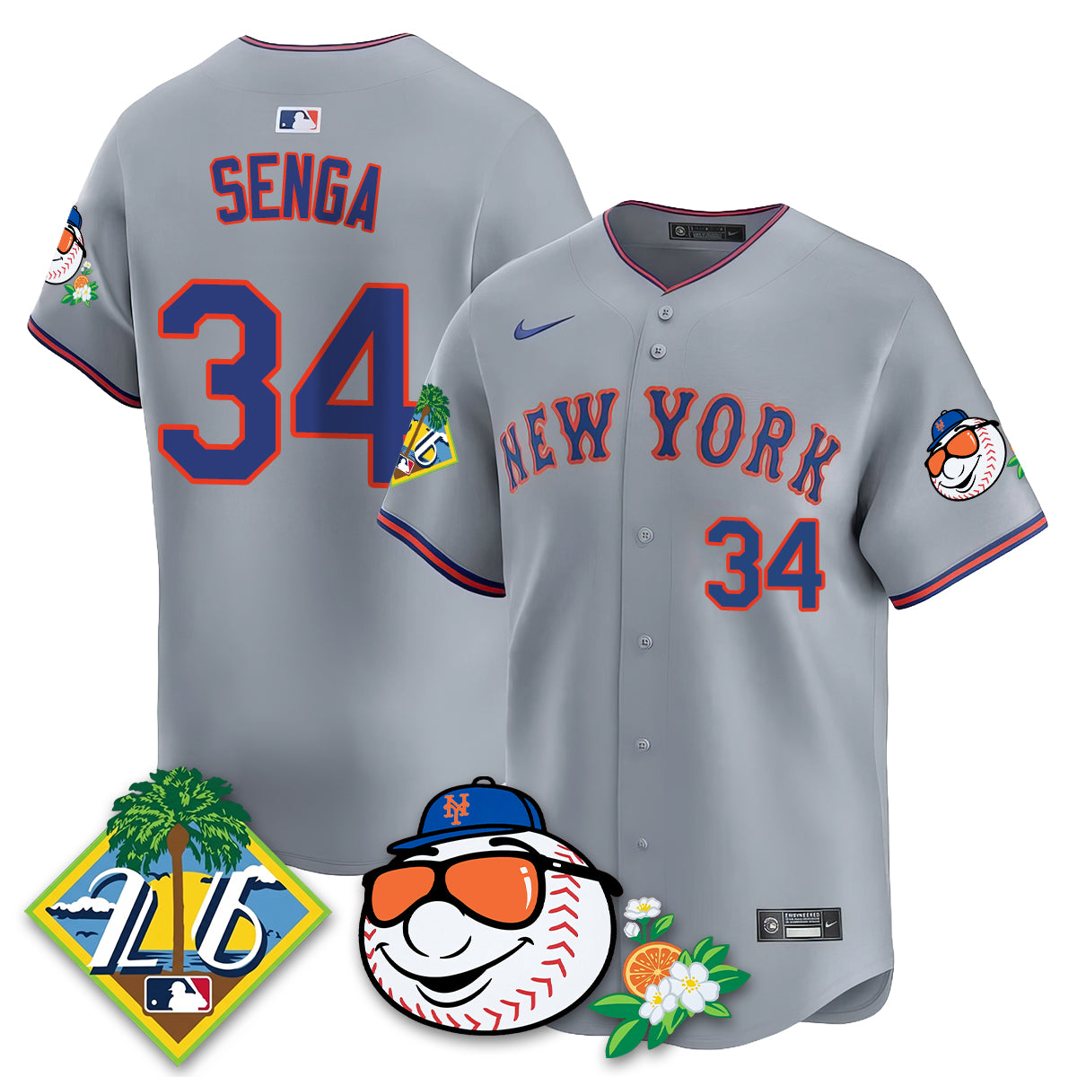 NYM 2026 Spring Training Vapor Limited Jersey - Stitched