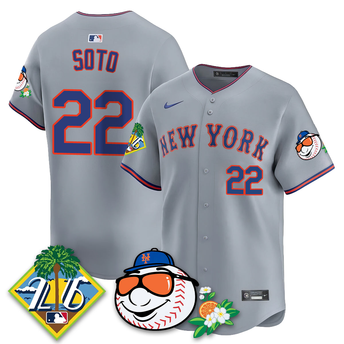 NYM 2026 Spring Training Vapor Limited Jersey - Stitched