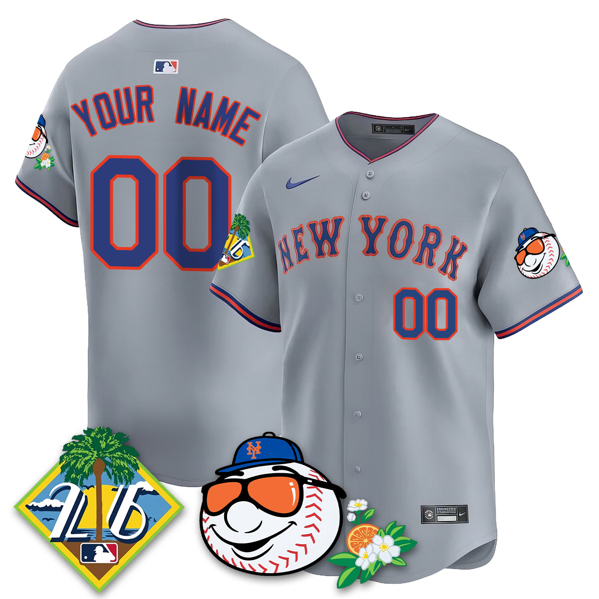 NYM 2026 Spring Training Vapor Limited Jersey - Stitched