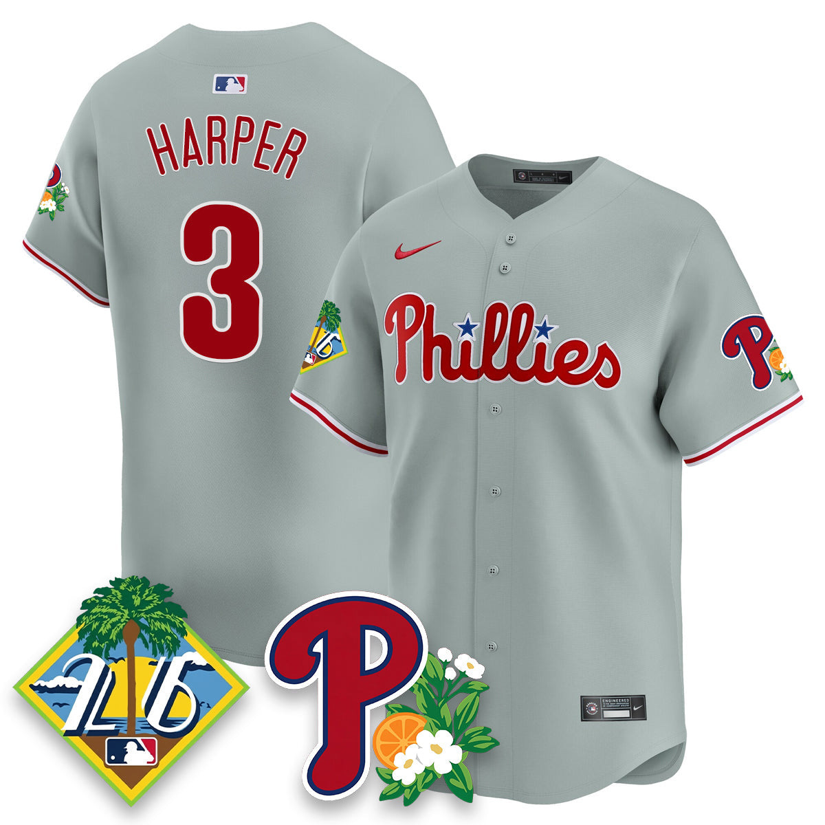 PHI 2026 Spring Training Vapor Limited Jersey - Stitched
