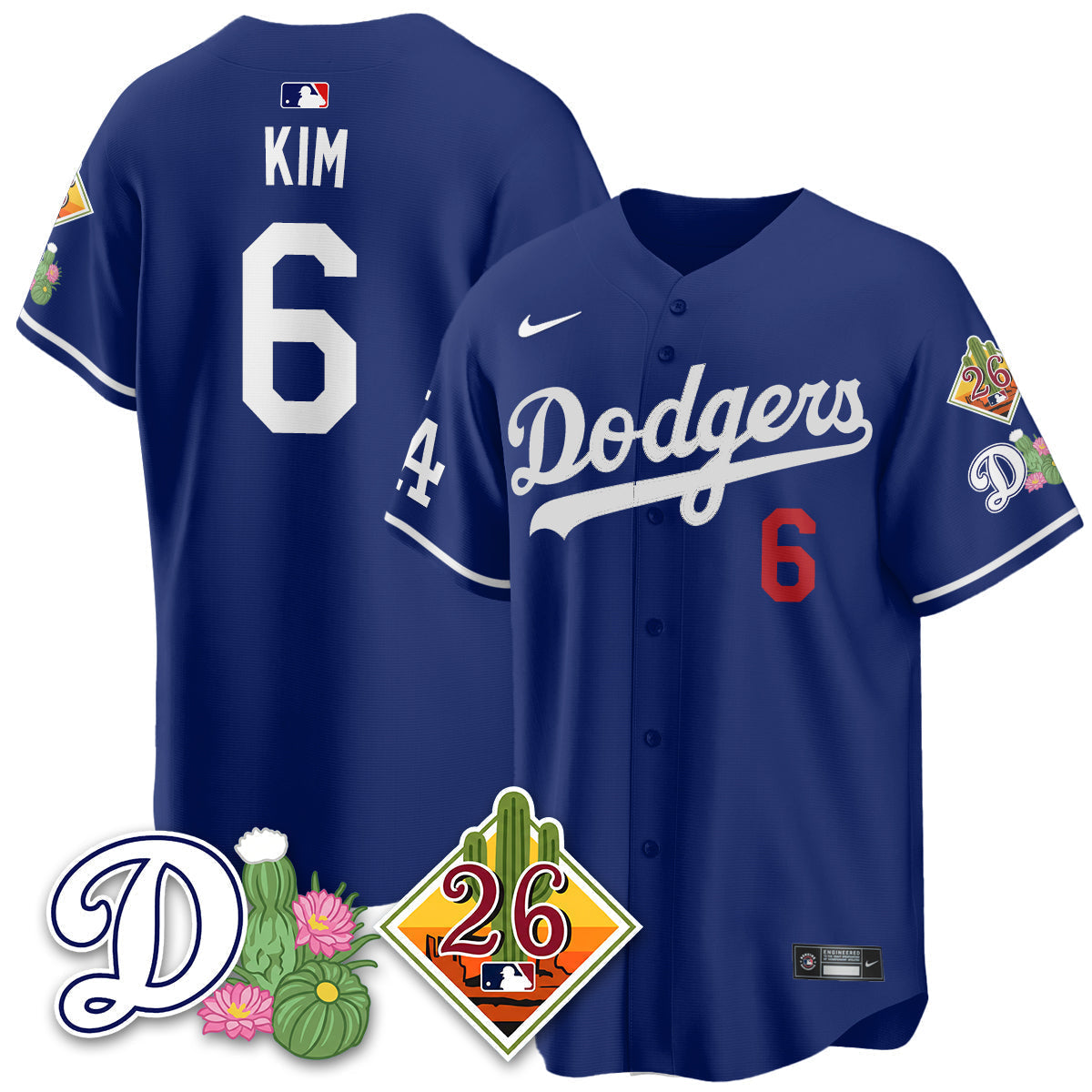 LAD 2026 Spring Training Vapor Limited Jersey - Stitched
