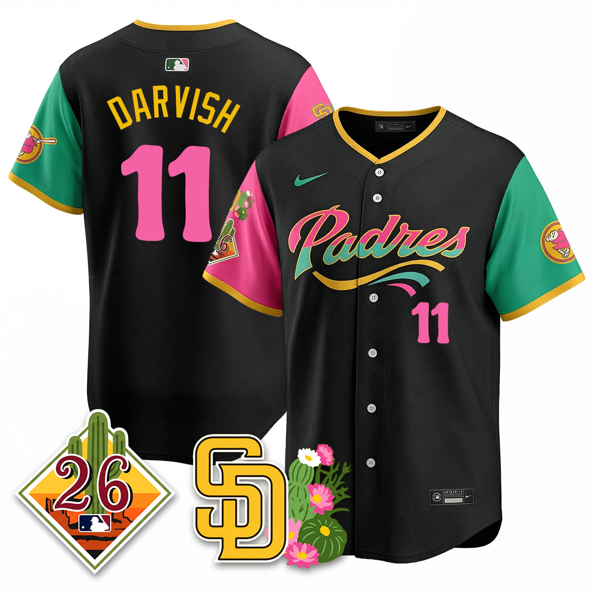 SD 2026 Spring Training Vapor Limited Jersey - Stitched