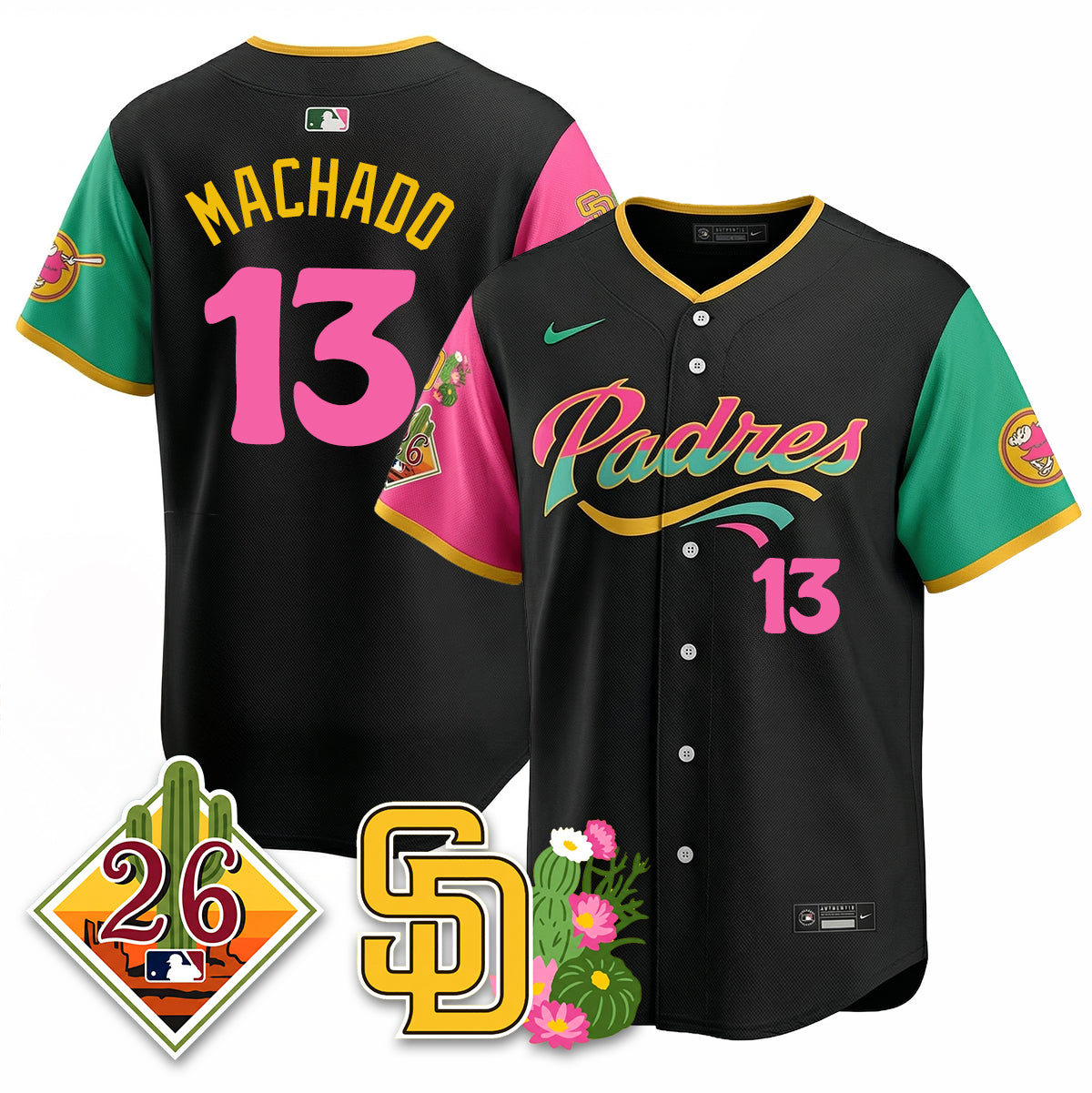 SD 2026 Spring Training Vapor Limited Jersey - Stitched