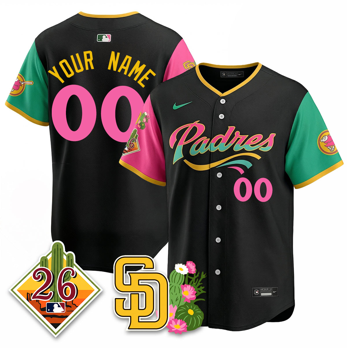 SD 2026 Spring Training Vapor Limited Jersey - Stitched
