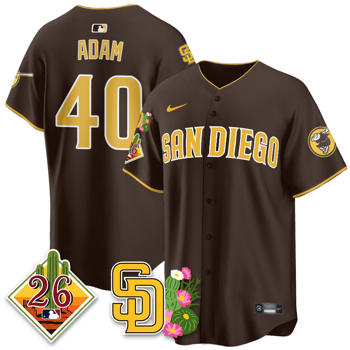 SD 2026 Spring Training Vapor Limited Jersey - Stitched