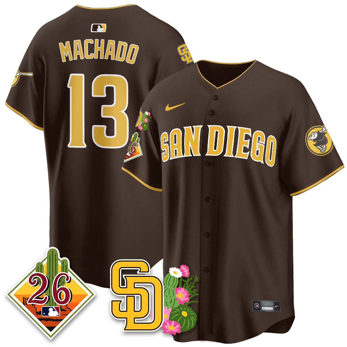 SD 2026 Spring Training Vapor Limited Jersey - Stitched