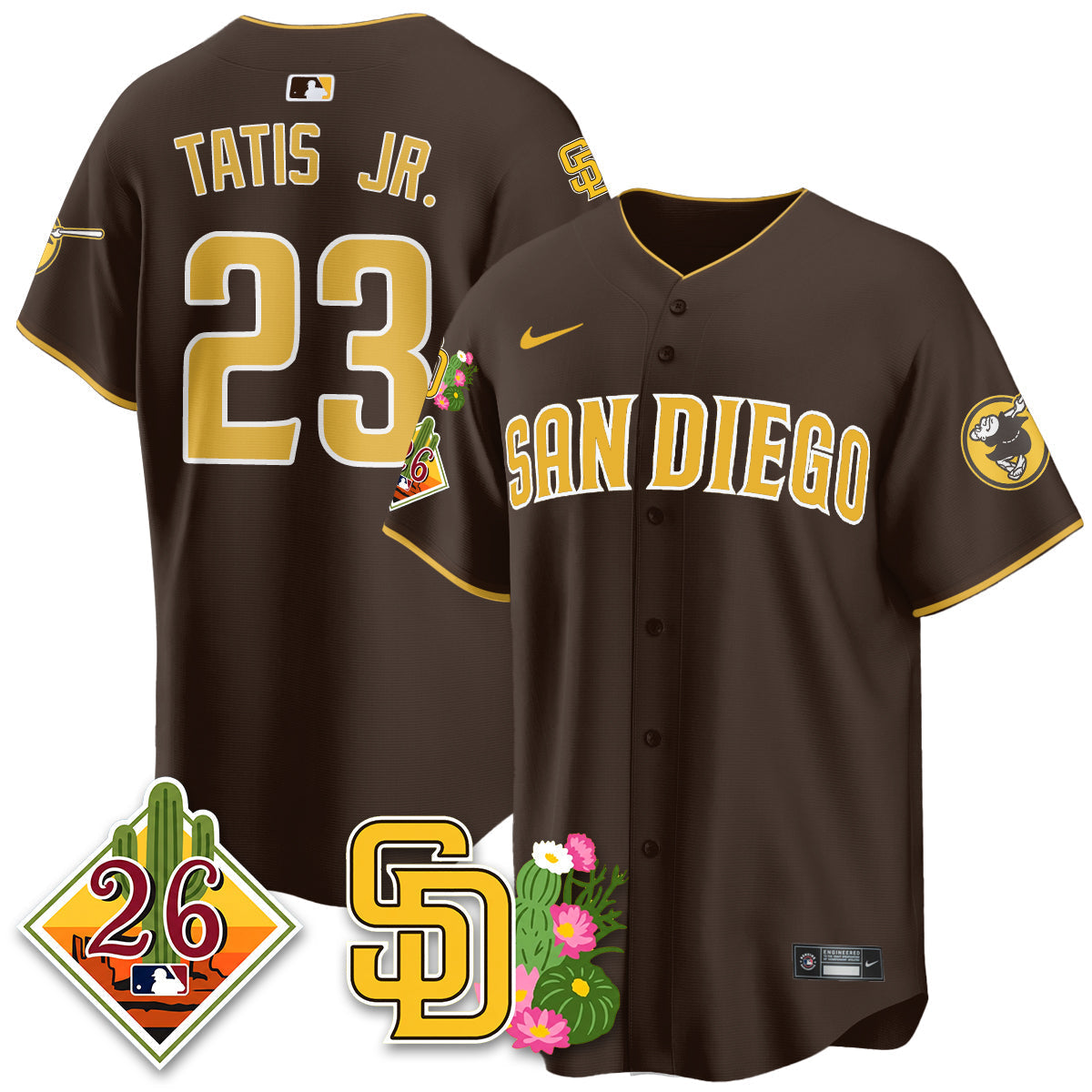 SD 2026 Spring Training Vapor Limited Jersey - Stitched