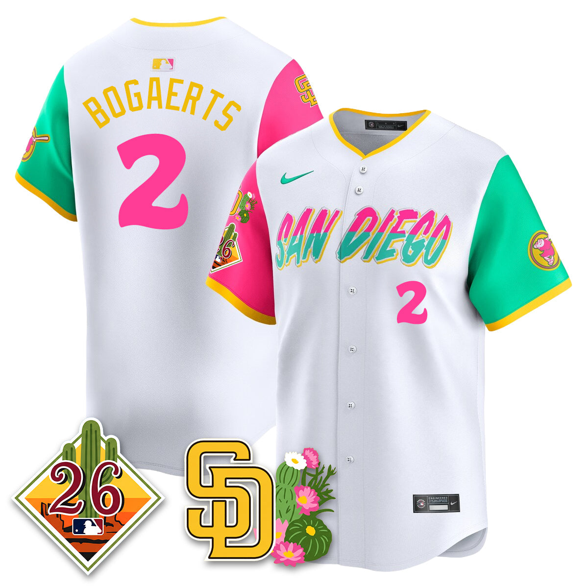 SD 2026 Spring Training Vapor Limited Jersey - Stitched
