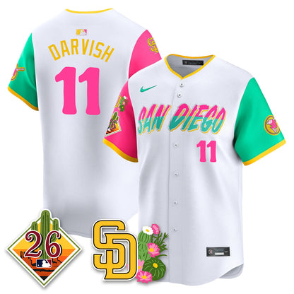 SD 2026 Spring Training Vapor Limited Jersey - Stitched