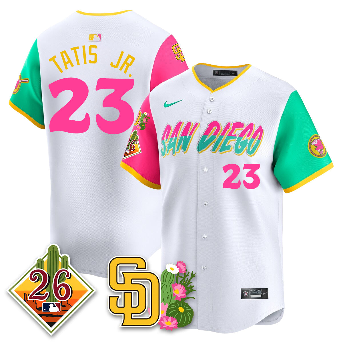 SD 2026 Spring Training Vapor Limited Jersey - Stitched