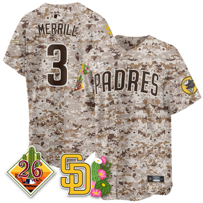 SD 2026 Spring Training Vapor Limited Jersey - Stitched
