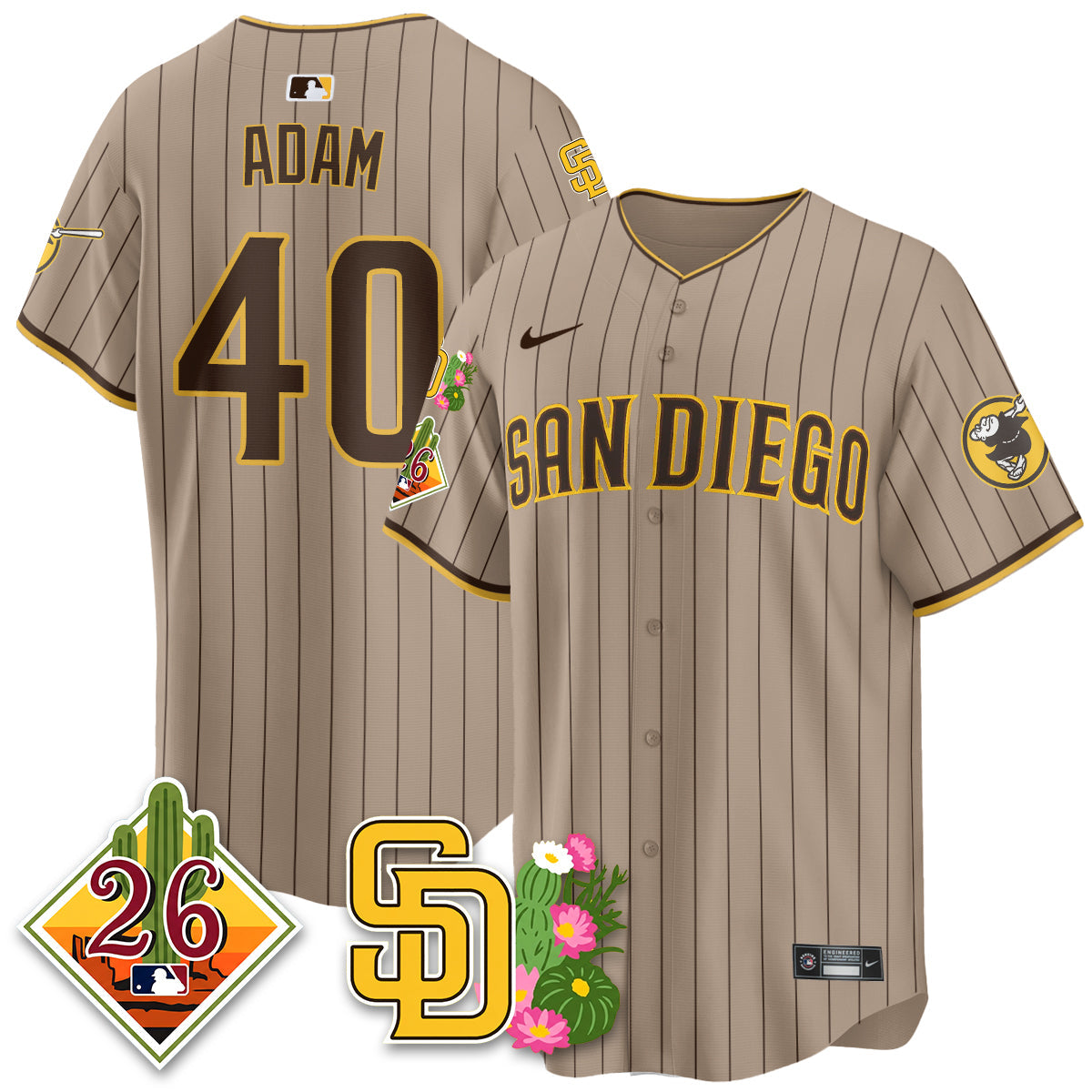 SD 2026 Spring Training Vapor Limited Jersey - Stitched
