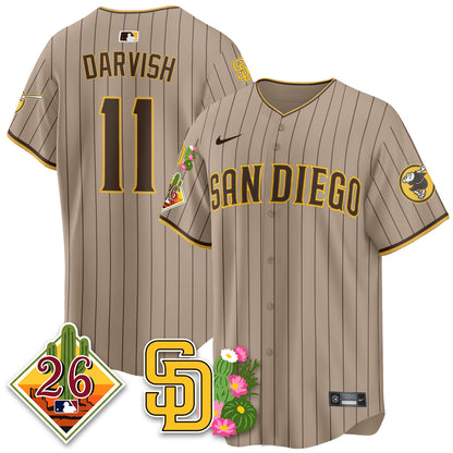 SD 2026 Spring Training Vapor Limited Jersey - Stitched