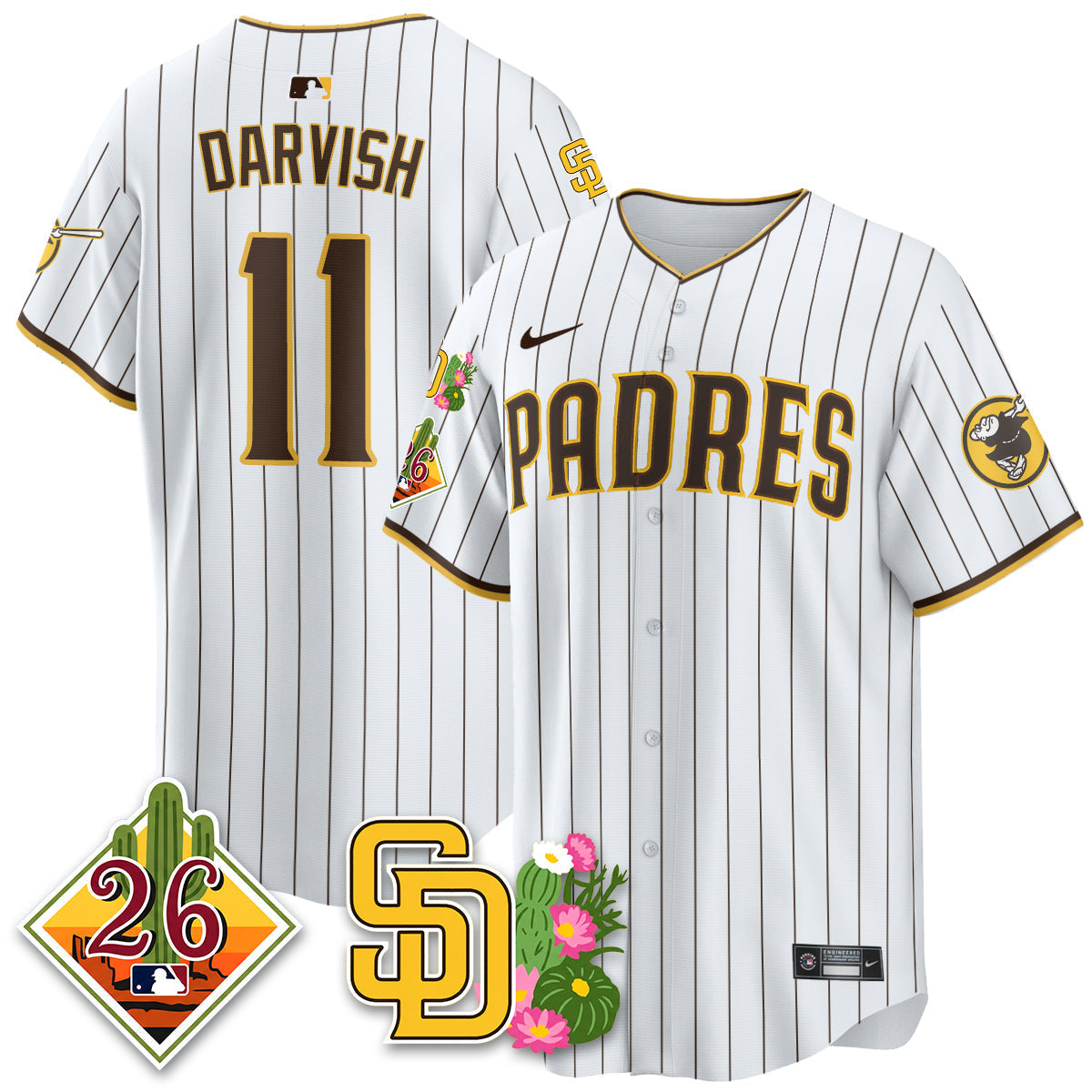 SD 2026 Spring Training Vapor Limited Jersey - Stitched