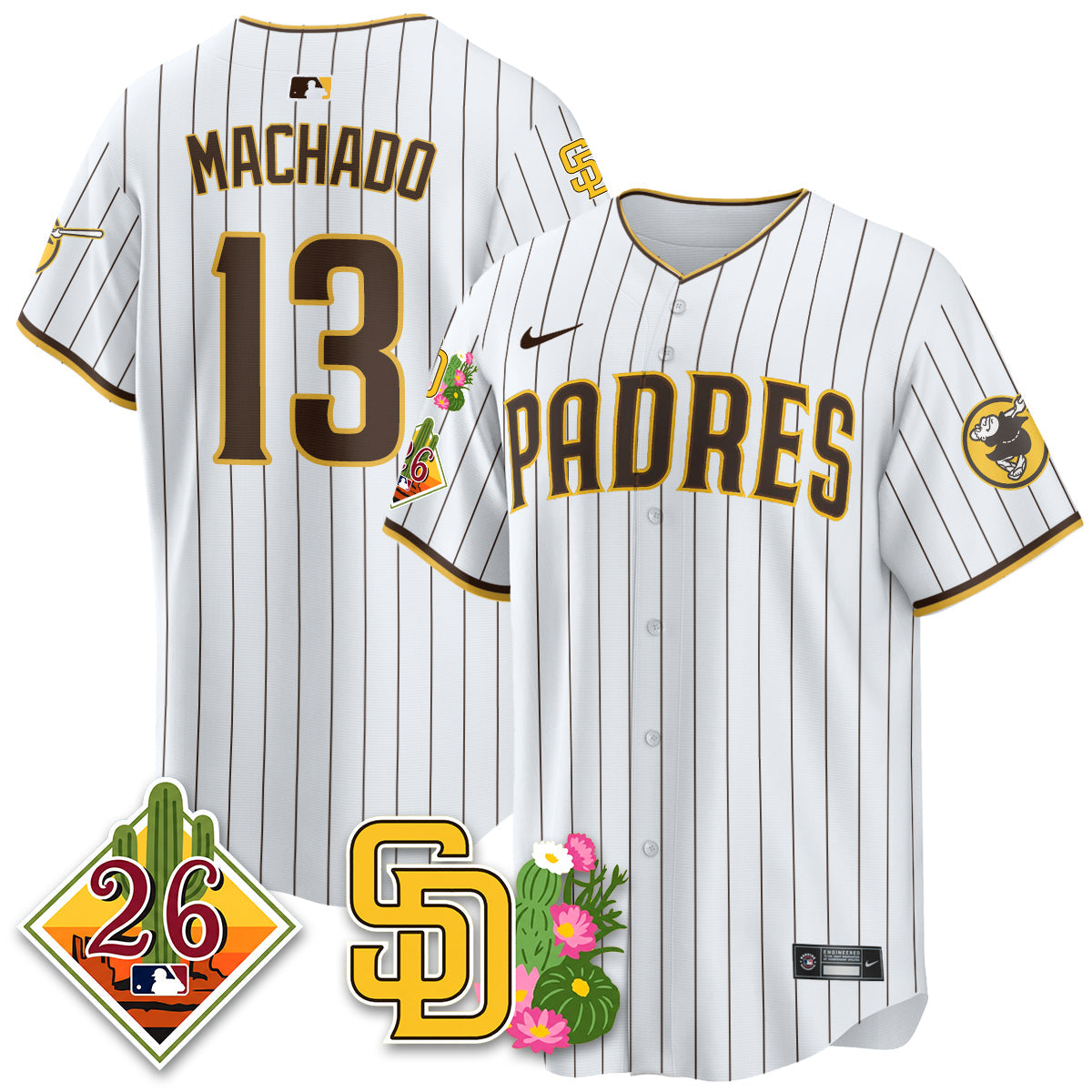 SD 2026 Spring Training Vapor Limited Jersey - Stitched
