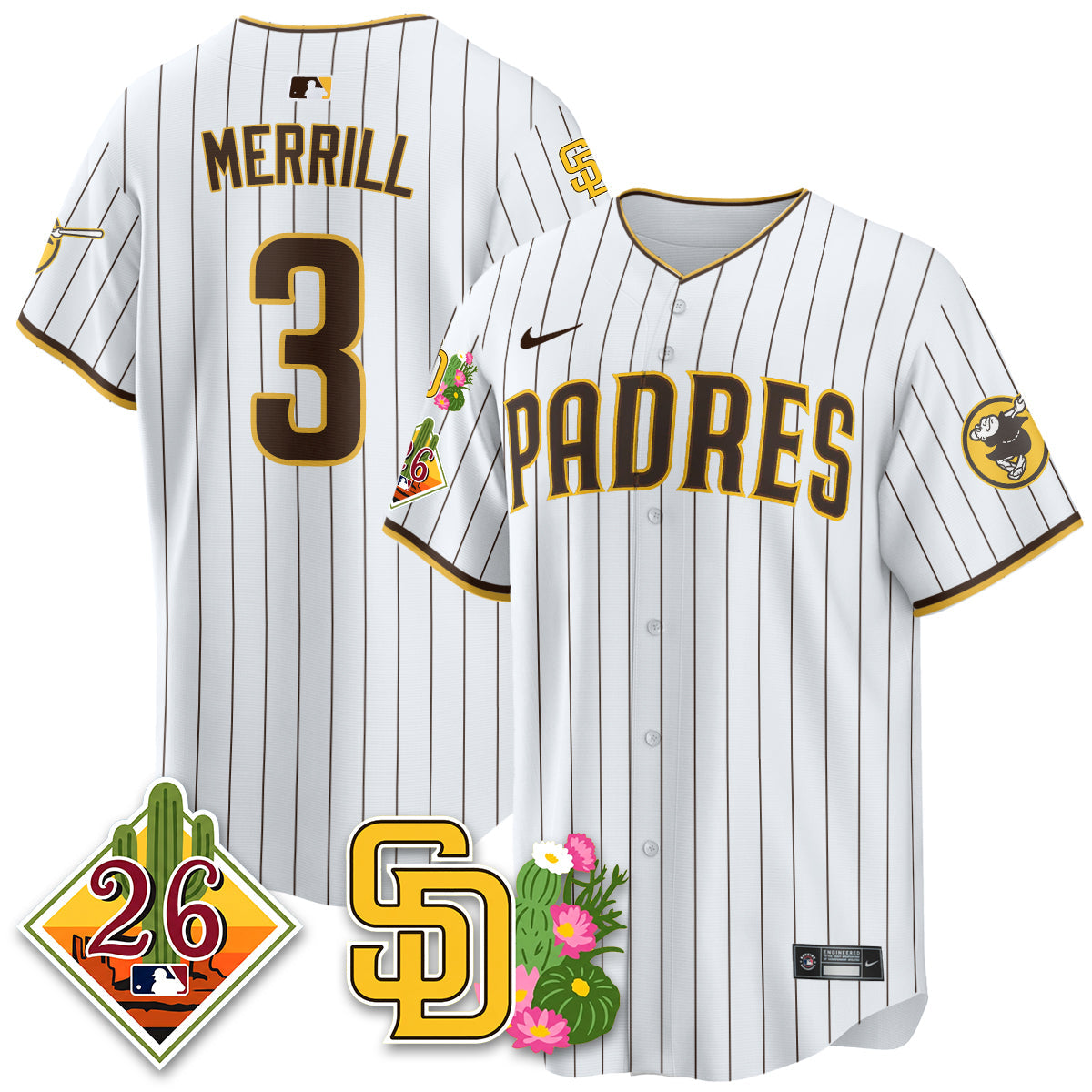 SD 2026 Spring Training Vapor Limited Jersey - Stitched