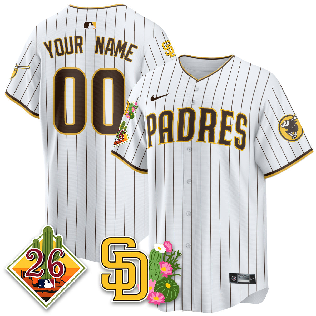 SD 2026 Spring Training Vapor Limited Jersey - Stitched