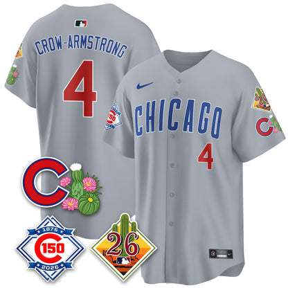 CHC 2026 Spring Training Vapor Limited Jersey - 150th Anniversary Patch - Stitched