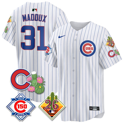 CHC 2026 Spring Training Vapor Limited Jersey - 150th Anniversary Patch - Stitched