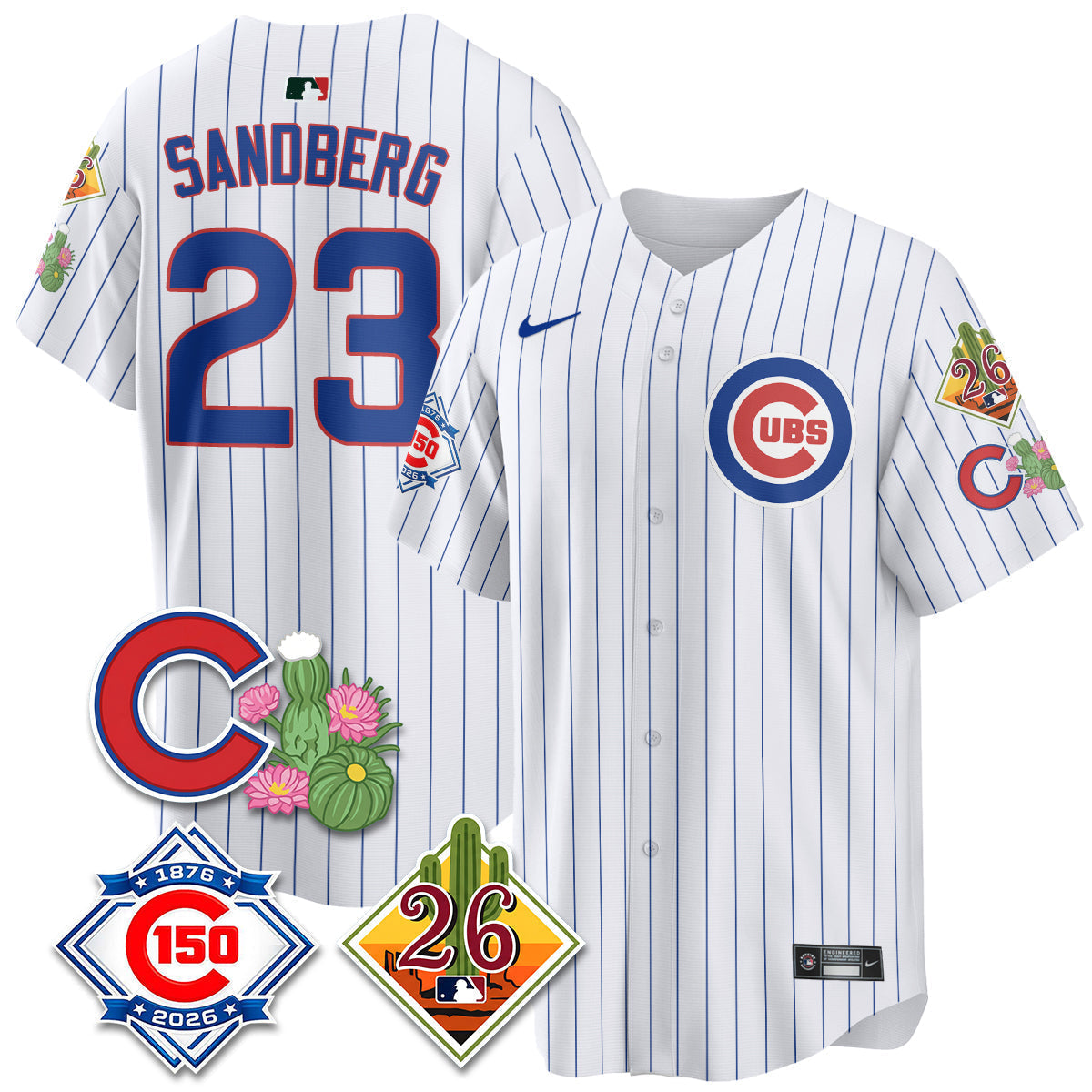 CHC 2026 Spring Training Vapor Limited Jersey - 150th Anniversary Patch - Stitched