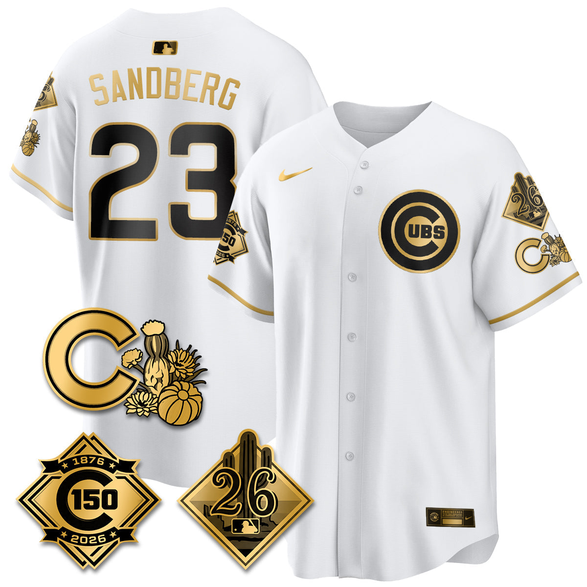 CHC 2026 Spring Training Vapor Limited Jersey - 150th Anniversary Patch - Stitched